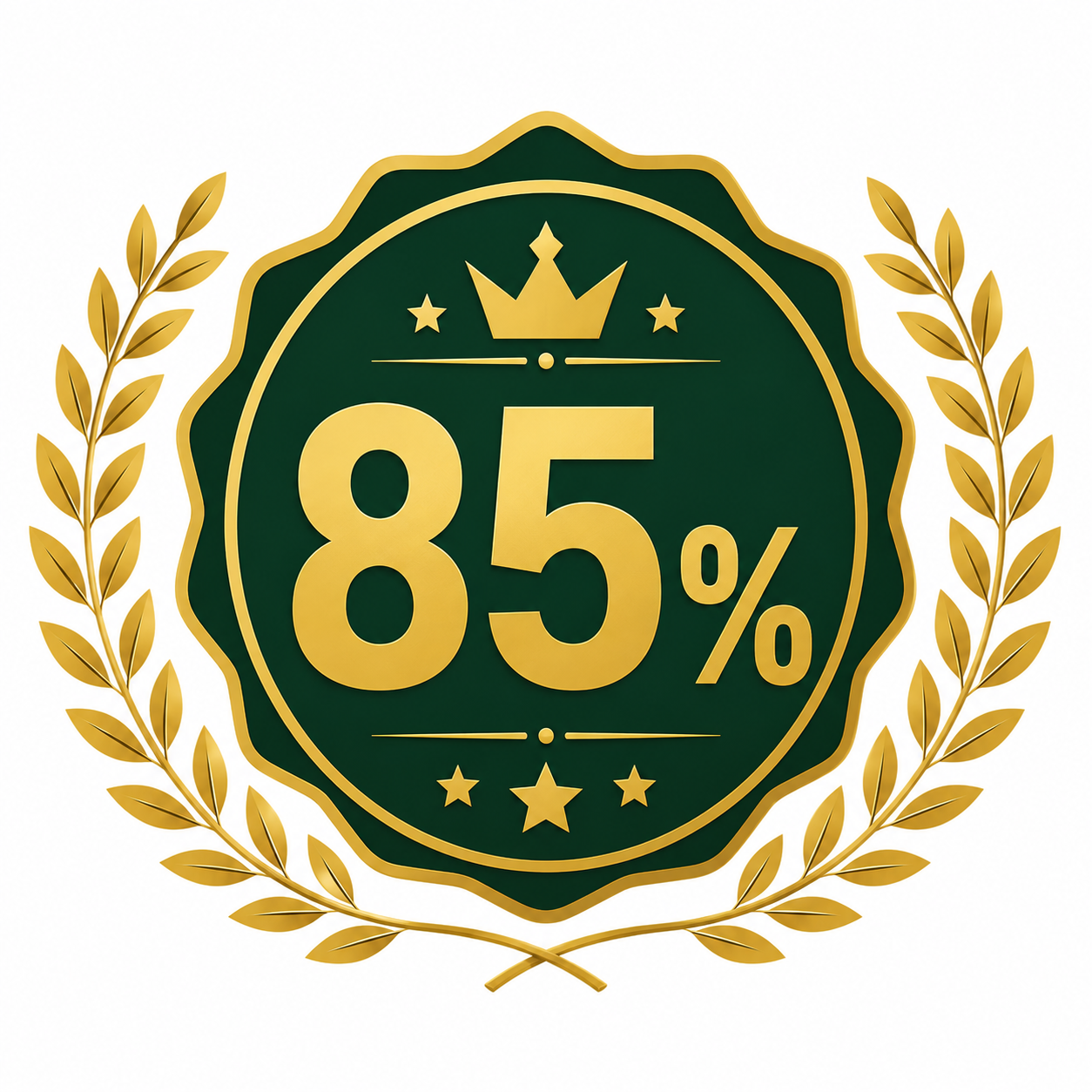 中途採用85%達成